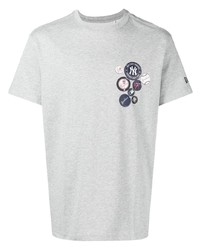 T-shirt girocollo stampata grigia di New Era Cap