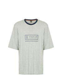 T-shirt girocollo stampata grigia di P.E Nation