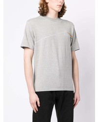 T-shirt girocollo stampata grigia di Undercover
