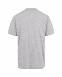 T-shirt girocollo stampata grigia di Supreme