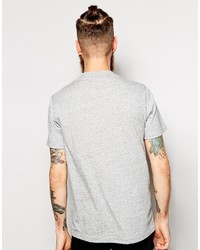 T-shirt girocollo stampata grigia di Penfield