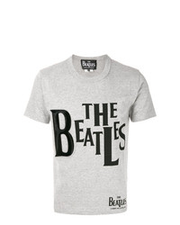 T-shirt girocollo stampata grigia di The Beatles X Comme Des Garçons