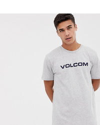 T-shirt girocollo stampata grigia di Volcom