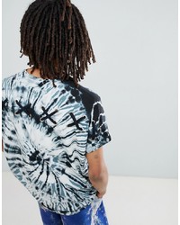 T-shirt girocollo stampata grigio scuro di ASOS DESIGN