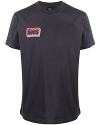 T-shirt girocollo stampata grigio scuro di Deus Ex Machina