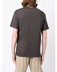 T-shirt girocollo stampata grigio scuro di Chocoolate