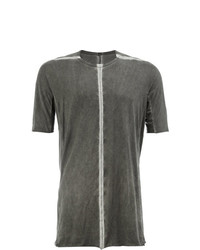 T-shirt girocollo stampata grigio scuro di Isaac Sellam Experience