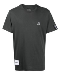 T-shirt girocollo stampata grigio scuro di Izzue