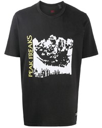 T-shirt girocollo stampata grigio scuro di Levi's