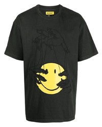 T-shirt girocollo stampata grigio scuro di MARKET