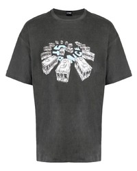 T-shirt girocollo stampata grigio scuro di Stance