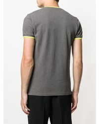 T-shirt girocollo stampata grigio scuro di Kenzo