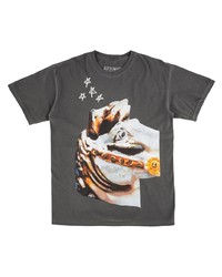 T-shirt girocollo stampata grigio scuro di Travis Scott Astroworld