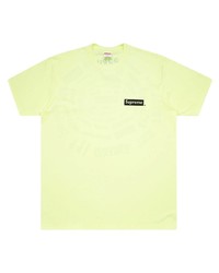 T-shirt girocollo stampata lime di Supreme