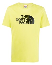 T-shirt girocollo stampata lime di The North Face