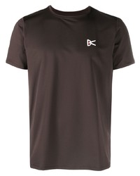 T-shirt girocollo stampata marrone scuro di District Vision