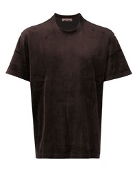 T-shirt girocollo stampata marrone scuro di Mastermind Japan