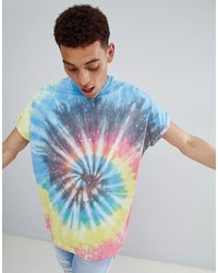 T-shirt girocollo stampata multicolore di ASOS DESIGN