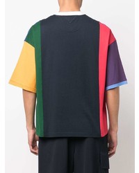 T-shirt girocollo stampata multicolore di White Mountaineering