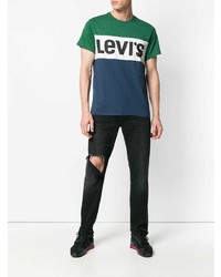 T-shirt girocollo stampata multicolore di Levi's
