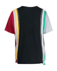 T-shirt girocollo stampata multicolore di Needles