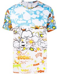 T-shirt girocollo stampata multicolore di Comme Des Garcons SHIRT