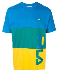 T-shirt girocollo stampata multicolore di Fila