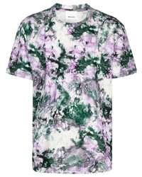 T-shirt girocollo stampata multicolore di Isabel Marant