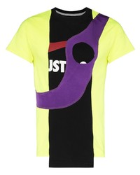 T-shirt girocollo stampata multicolore di LUEDE