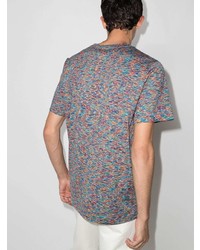 T-shirt girocollo stampata multicolore di Missoni
