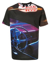 T-shirt girocollo stampata multicolore di N°21