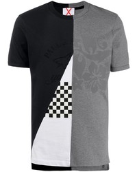 T-shirt girocollo stampata multicolore di Paul & Shark