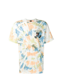 T-shirt girocollo stampata multicolore di Stussy