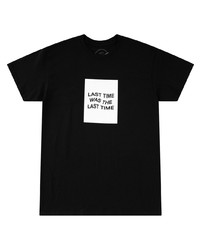 T-shirt girocollo stampata nera e bianca di Anti Social Social Club