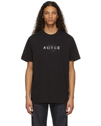 T-shirt girocollo stampata nera e bianca di Awake NY