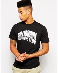 T-shirt girocollo stampata nera e bianca di Billionaire Boys Club