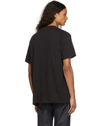 T-shirt girocollo stampata nera e bianca di Awake NY
