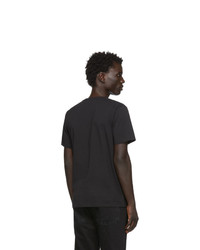 T-shirt girocollo stampata nera e bianca di Saturdays Nyc
