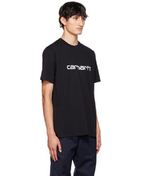 T-shirt girocollo stampata nera e bianca di CARHARTT WORK IN PROGRESS