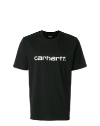 T-shirt girocollo stampata nera e bianca di Carhartt