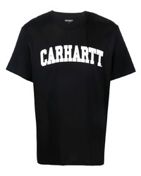 T-shirt girocollo stampata nera e bianca di Carhartt WIP