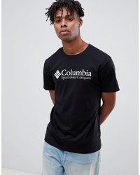 T-shirt girocollo stampata nera e bianca di Columbia