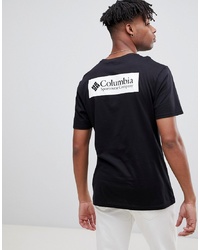 T-shirt girocollo stampata nera e bianca di Columbia