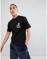 T-shirt girocollo stampata nera e bianca di Diamond Supply