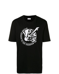 T-shirt girocollo stampata nera e bianca di Faith Connexion