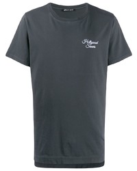 T-shirt girocollo stampata nera e bianca di Htc Los Angeles