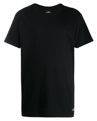 T-shirt girocollo stampata nera e bianca di Les (Art)ists