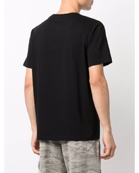 T-shirt girocollo stampata nera e bianca di Koché