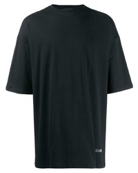 T-shirt girocollo stampata nera e bianca di Odeur