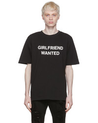 T-shirt girocollo stampata nera e bianca di Stolen Girlfriends Club